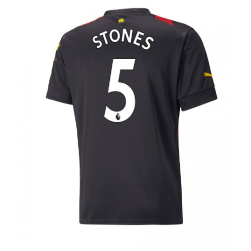 Dres Manchester City John Stones #5 Gostujuci 2022-23 Kratak Rukav